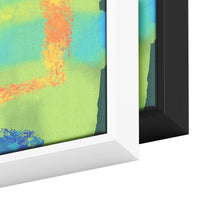 Abstract Still Life Framed Canvas Print