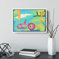 Abstract Still Life Framed Canvas Print