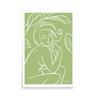 Mindfulness Series: Reflect Art Print