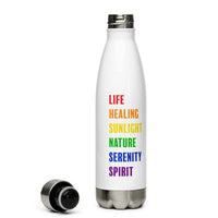 Rainbow Pride Color Stack Water Bottle