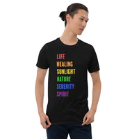 Rainbow Pride Color Stack Tee