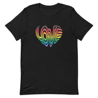 Rainbow Love Heart Tee