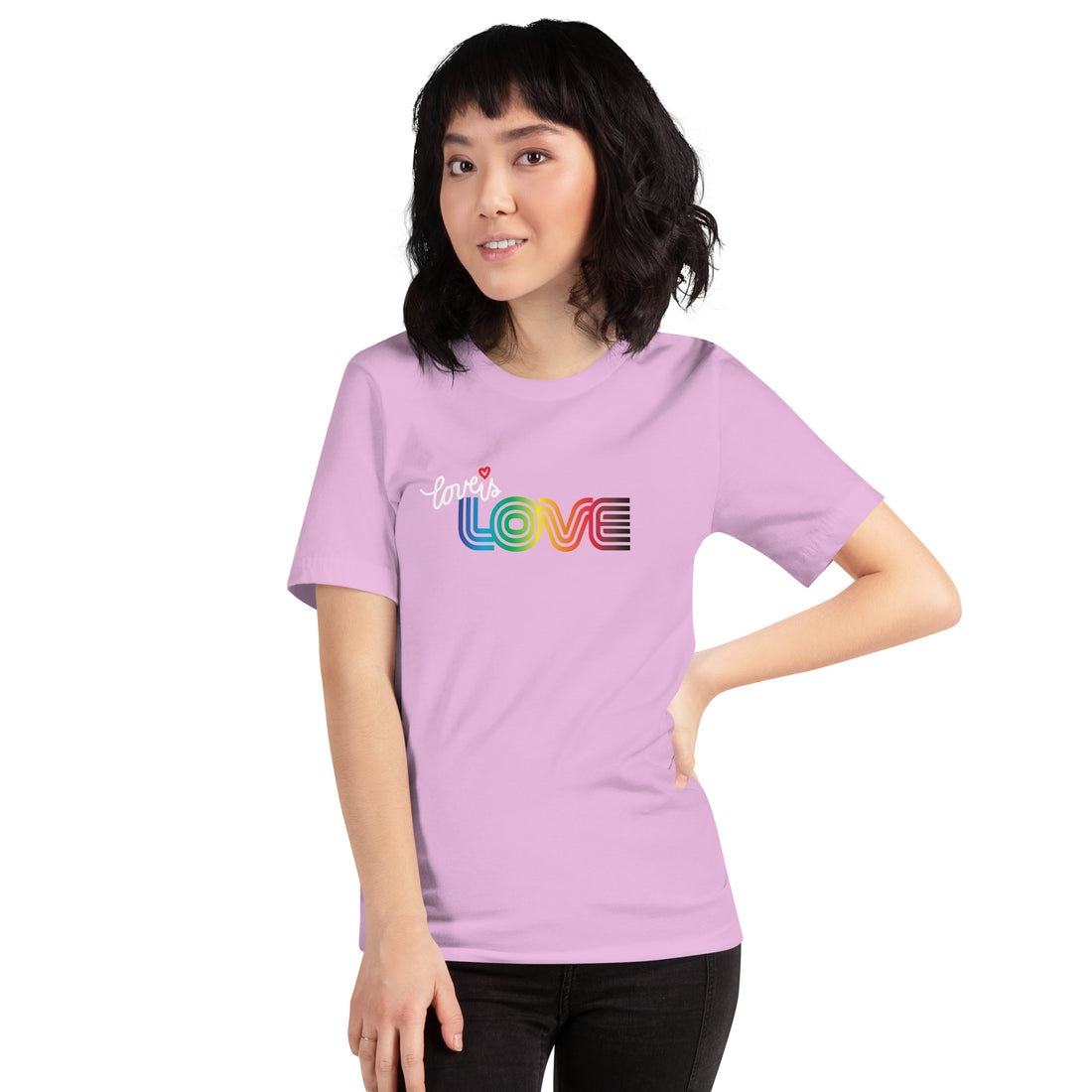 Love Is Love Retro Tee