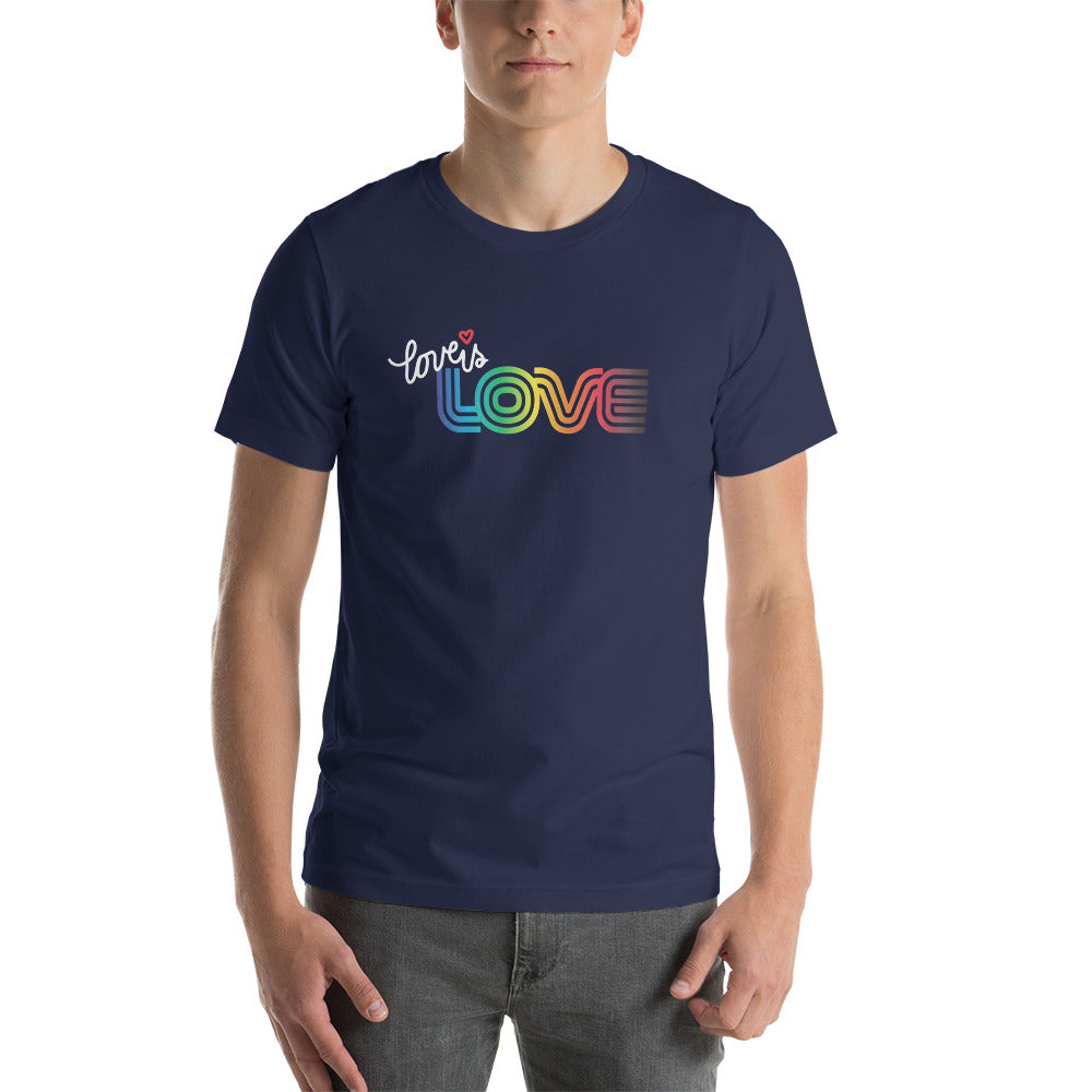 Love Is Love Retro Tee