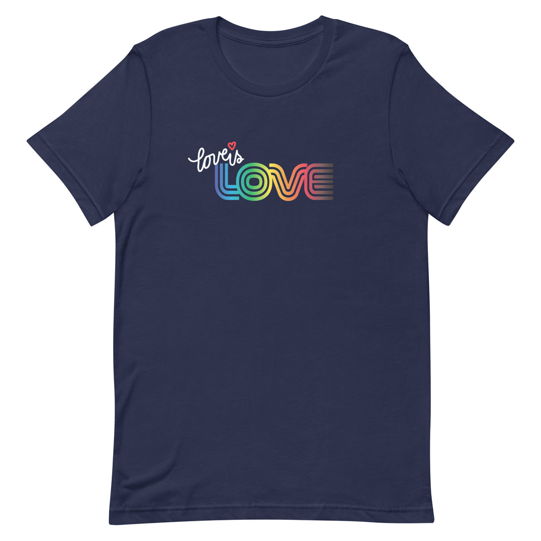 Love Is Love Retro Tee