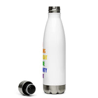 Rainbow Pride Color Stack Water Bottle