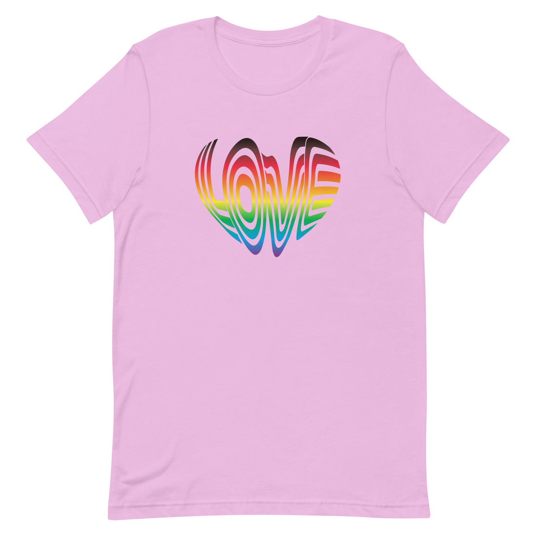 Rainbow Love Heart Tee