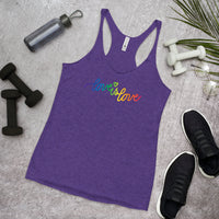 Love is Love Racerback Tank