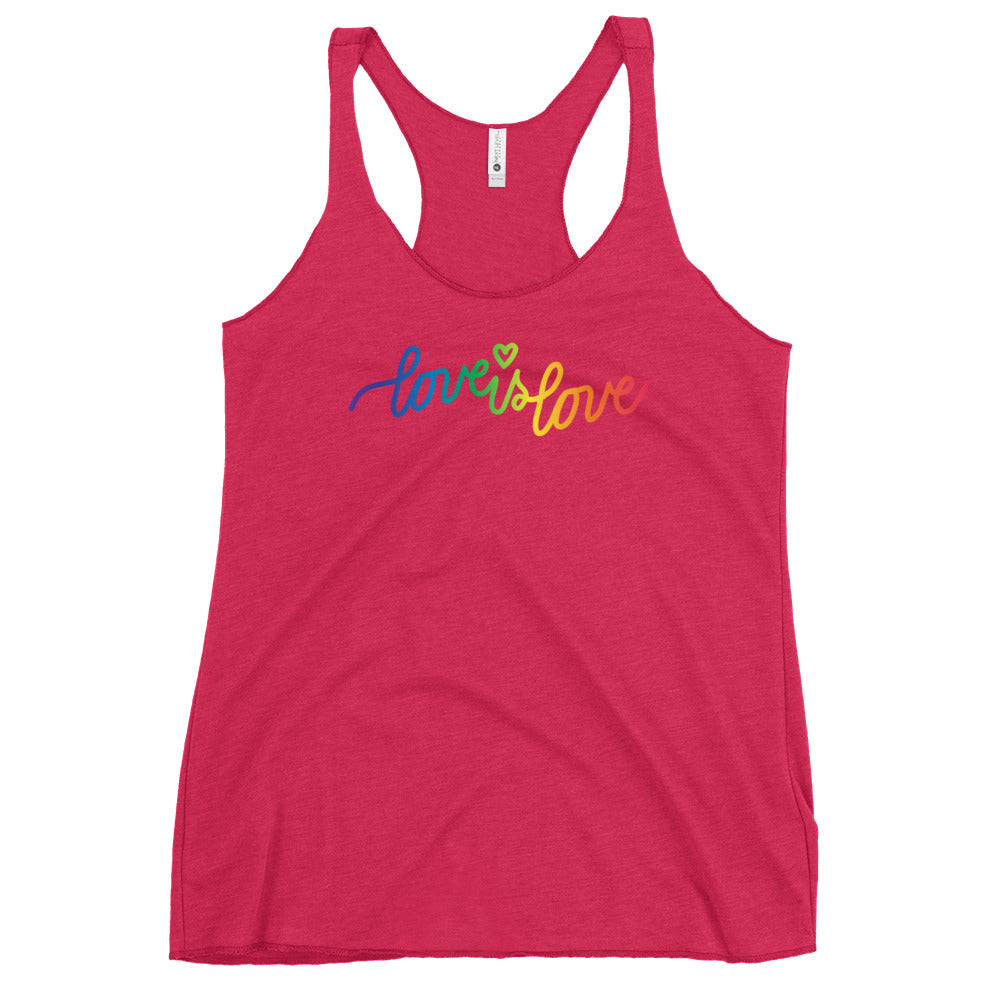 Love is Love Racerback Tank